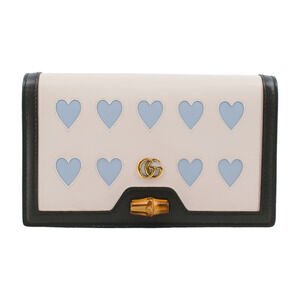 6533 - Gucci Diana Leather Chain Shoulder Bag White